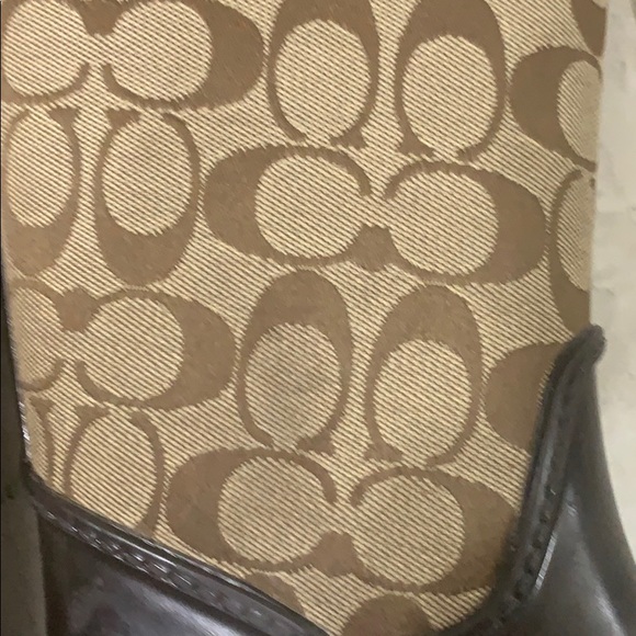 Coach Tristee Signature C Women's Rainboots Boots - Picture 10 of 13